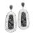 Black Jade and Moonstone Earrings ER83106770